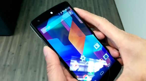 Nexus 5 screencast