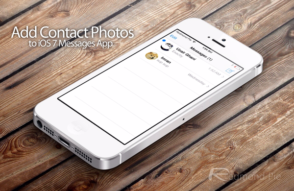 Messages Contact Photos iOS 7
