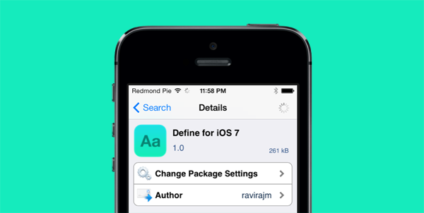 Define for iOS 7 package