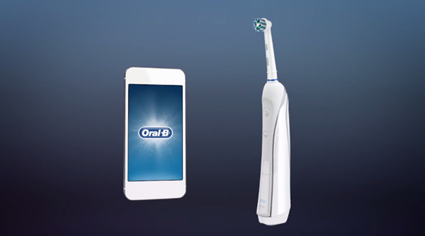 Oral B smart toothbrush header