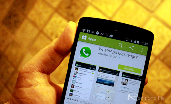 WhatsApp Android header