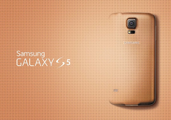 Gold Galaxy S5