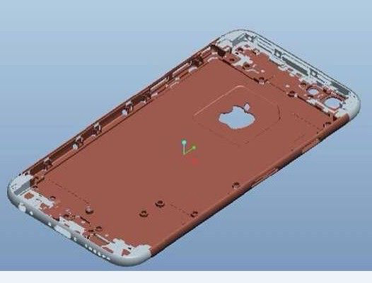 iPhone 6 3D schem