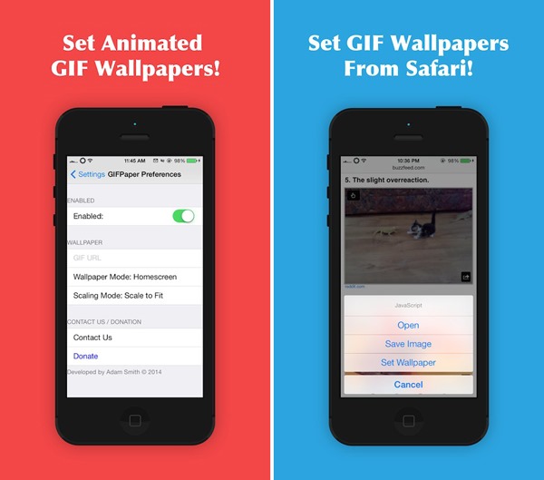 How To Set Animated GIF As Wallpaper On iPhone Running iOS 7 | Redmond Pie