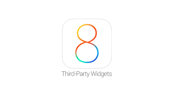 iOS 8 widgets