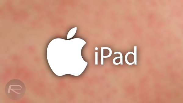 iPad rash