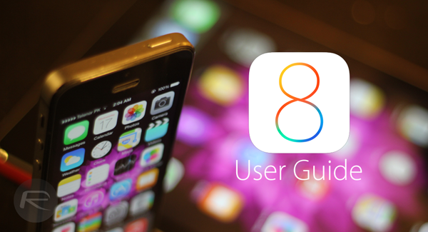 iOS 8 User Guide