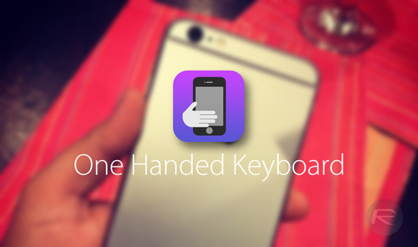 One Handed Keyboard main