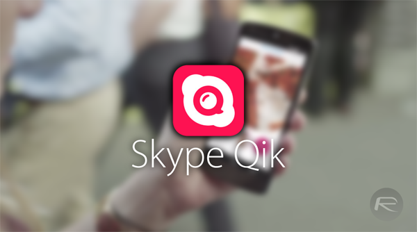 Skype Qik main