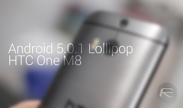 HTC One M8 lollipop
