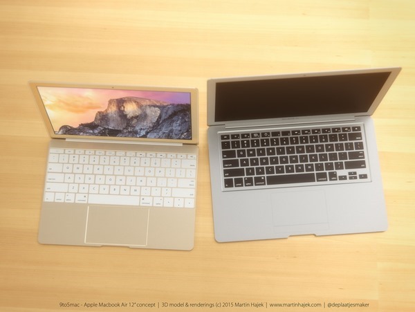 12-inch MacBook Air Leak Conceptualized In Beautiful 3D Renders [Images