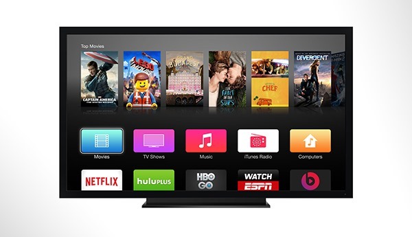 Apple TV UI main