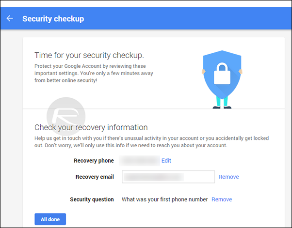 Google Drive Security Check