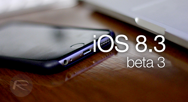iOS 83 beta 3 main
