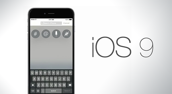 iOS 9 concept main