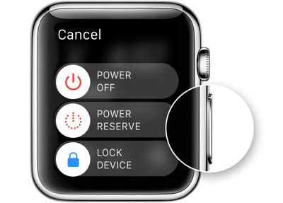 Apple watch power