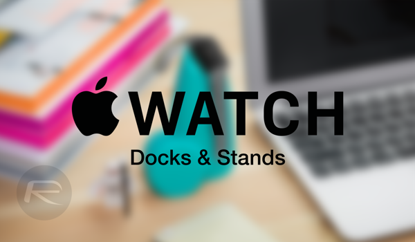 Apple Watch docks stands main