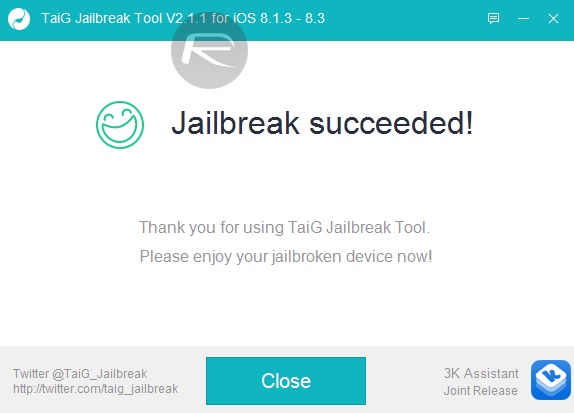 How to jailbreak ios 8. 3 with taig 2. 1. 1.