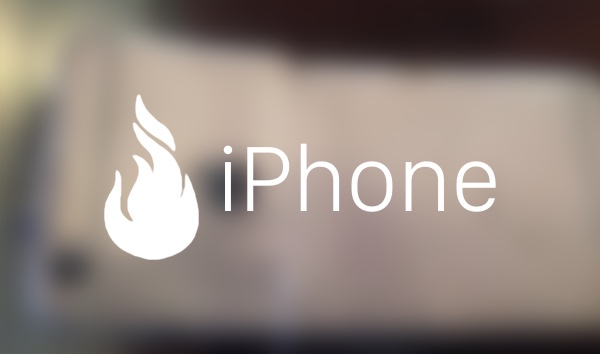 iPhone fire