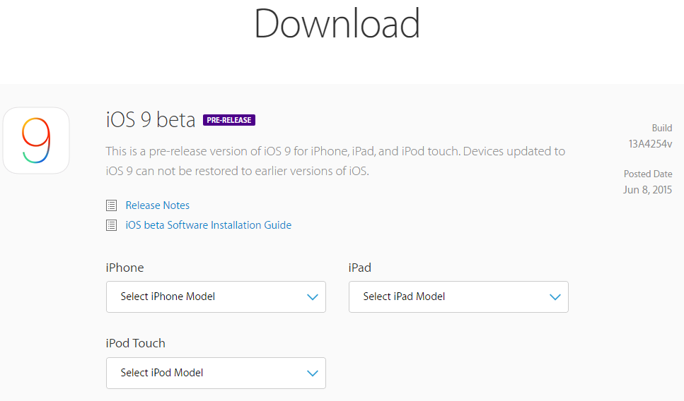 ios 9 download
