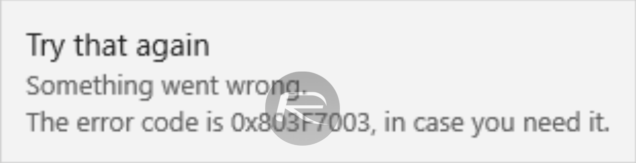 Windows Store error