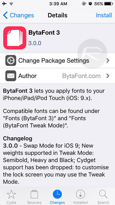 BytaFont-3-iOS-9-Cydia-tweak