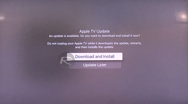tvOS 9.0.1 update