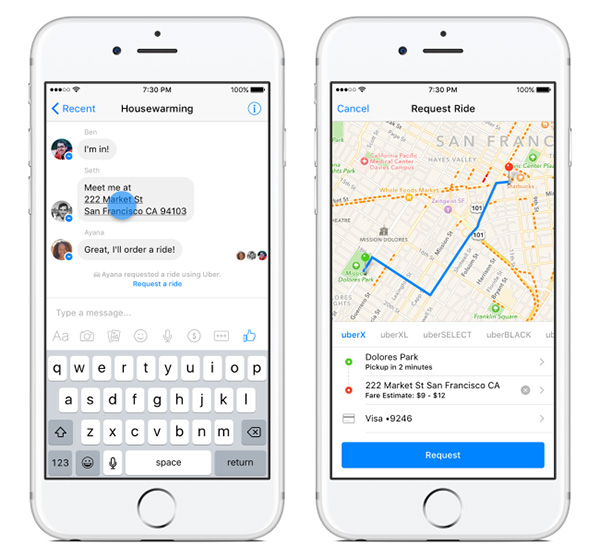 Facebook-Messenger-Uber-update