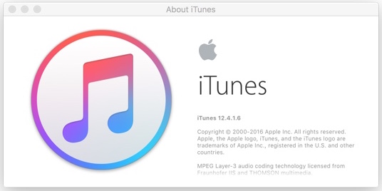 iTunes 12.4.1