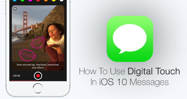 How to text on an ipod touch using imessage