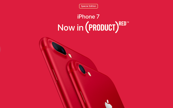 Apple Launches (Product) Red iPhone 7 And iPhone 7 Plus, 128GB