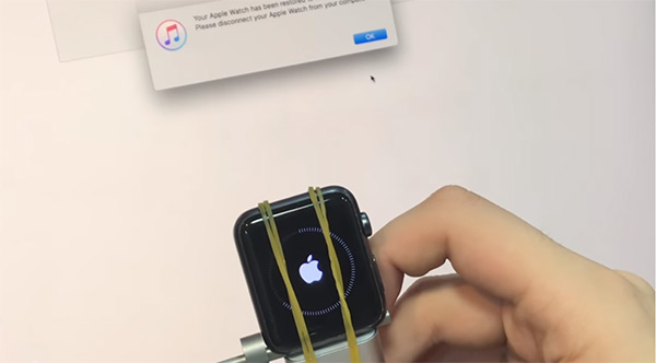 connect apple watch to macbook itunes