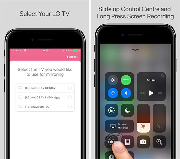 Use Airplay Mirroring On Lg Tv With, Can You Mirror Iphone To Lg Smart Tv