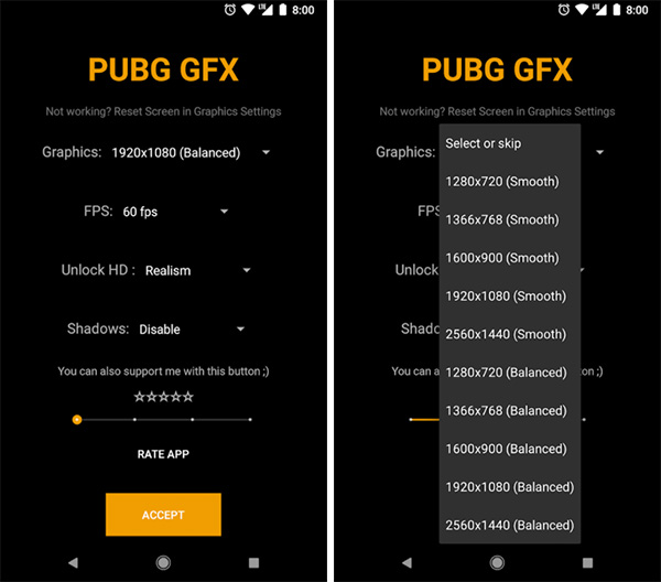 Set PUBG Mobile Graphics Settings, FPS And More On Android ...