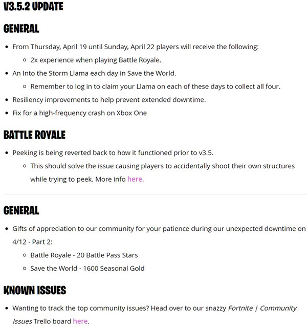 Fortnite 3.5.2 Update, Patch Notes Released: Here's What ... - 600 x 641 jpeg 63kB