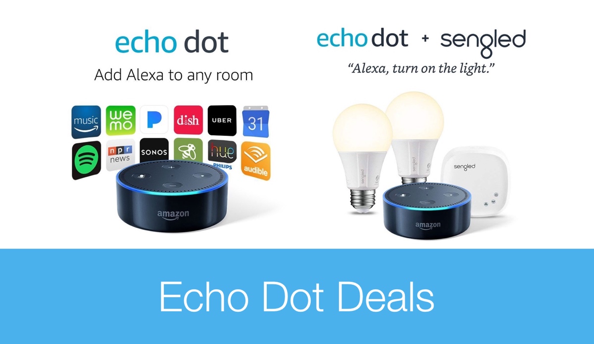 necessary Penetration mere Tech Deals: Amazon Echo Dot 3-Pack For $74, Echo Dot + Sengled Smart Lights  Starter Kit Combo For $59 | Redmond Pie