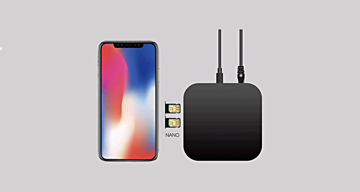 Add Dual Sim To Iphone X 8 7 6 With 3 Sim 3 Standby Box Here S