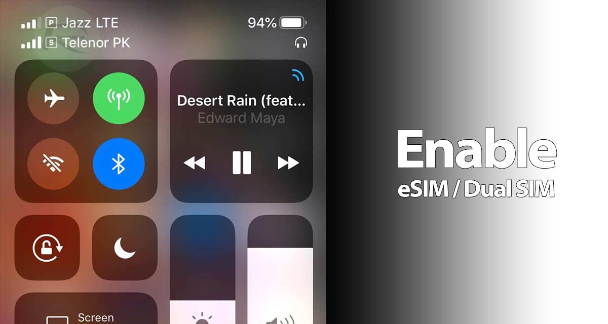Enable eSIM With Dual-SIM Support On iPhone XS / Max / XR ...