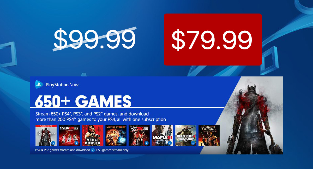 You Can Get PlayStation Now And Unlock 650+ Games To Play On PS4 Or PC For  Just $79 Right Now [Today Only]