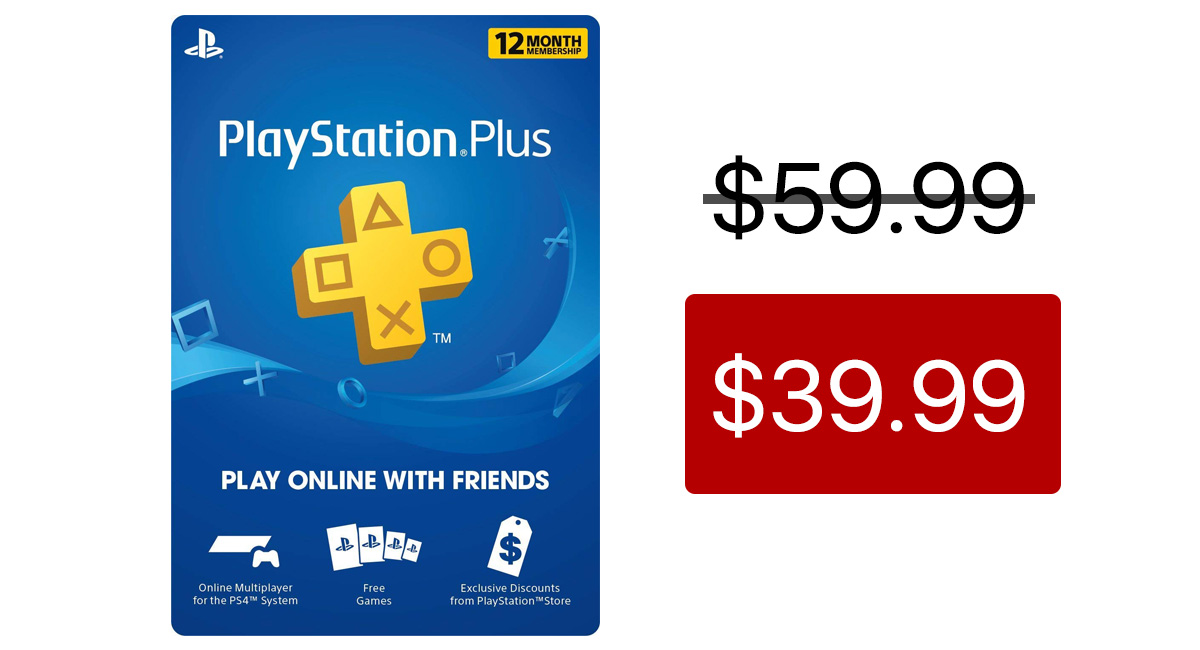 Must-Have Deal: PlayStation Plus 12-Month Subscription Is ...