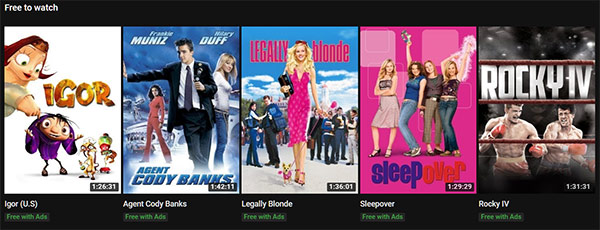 how to watch free movies online without downloading youtube