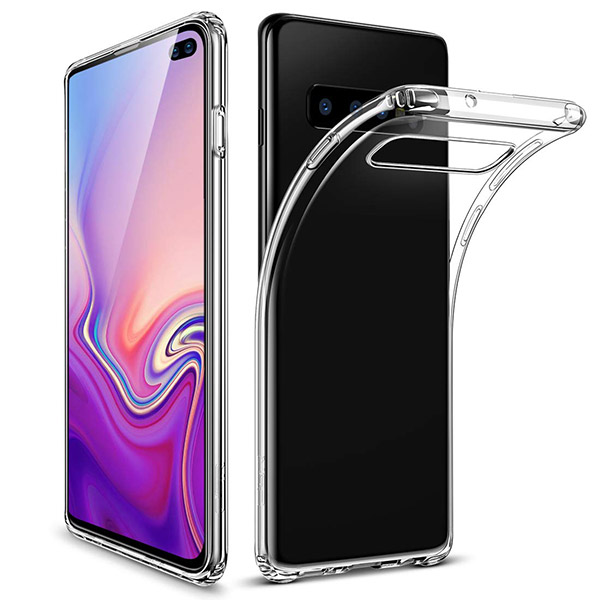 Pink Flower Galaxy S10e Case,PHEZEN Clear Crystal Soft TPU Bumper Case with Fashion Design Slim Fit Ultra Thin Transparent Silicone Case Protective Cover for Samsung Galaxy S10e 
