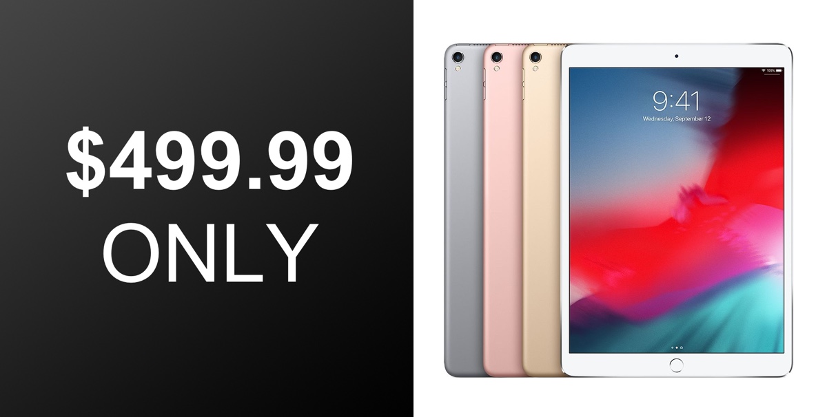 64GB WiFi iPad Pro 10.5-Inch Model In All Colors For Just $499.99 