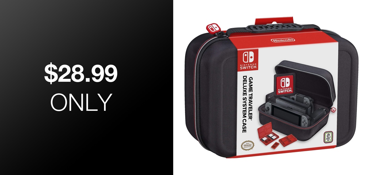 Official Licensed Nintendo Switch Carrying Case Drops To A Cool