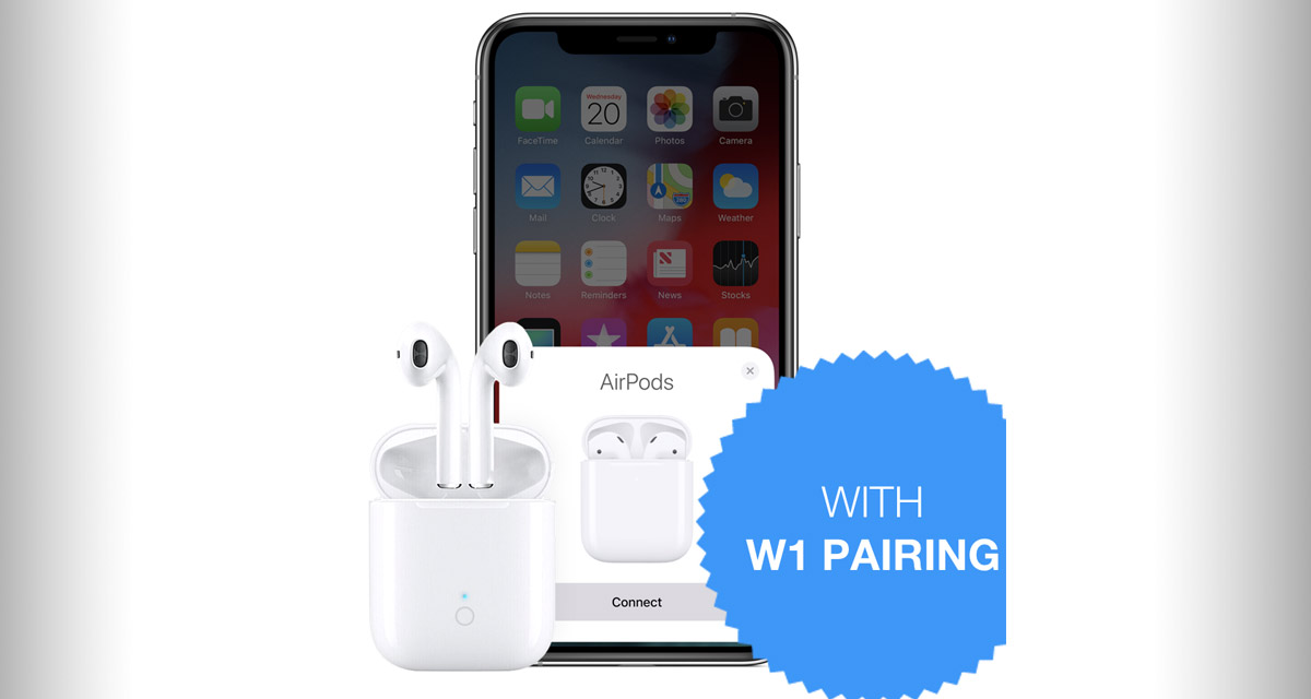 These AirPods Like Truly Wireless Earphones Feature W1 Pairing 