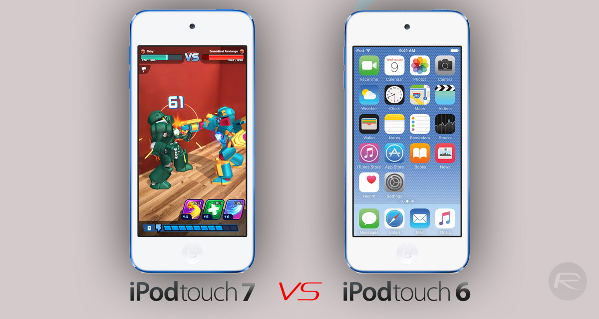 2019 iPod touch 7 Vs touch What's [Comparison] | Redmond Pie