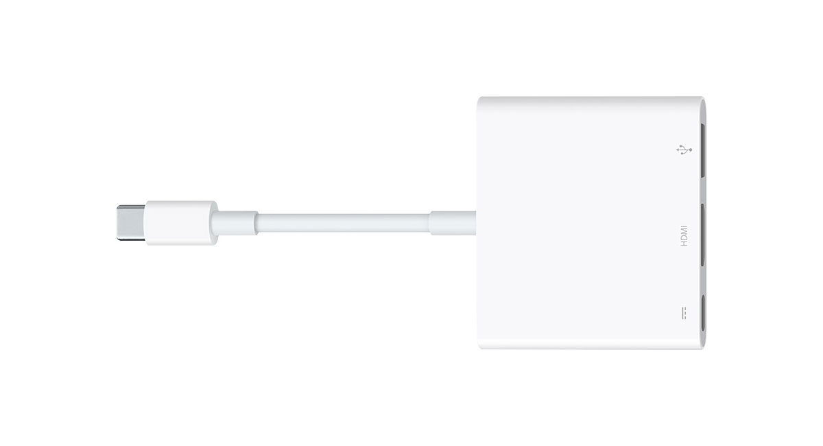 sværd Smag Afdeling Apple's USB-C Digital AV Multiport Adapter For Mac, iPad Gets HDMI 2.0 With  4K 60Hz Output | Redmond Pie