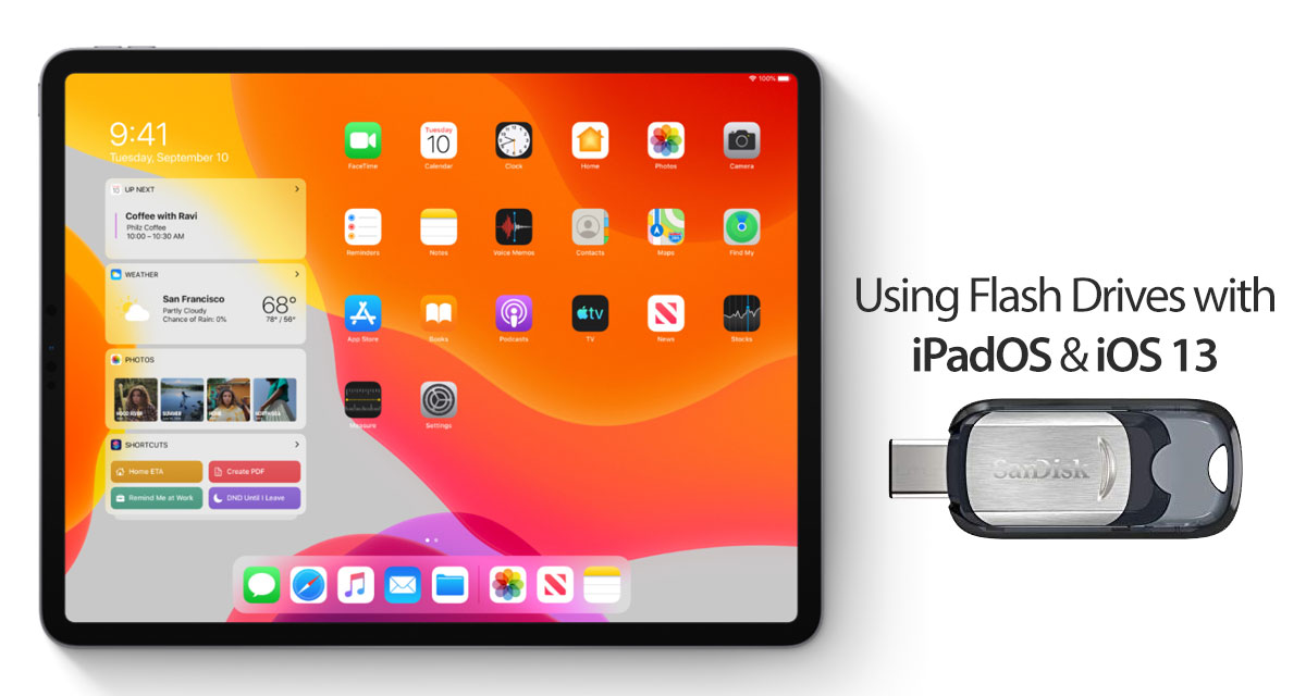 Use USB Flash Drive On iPadOS And 13 Running On iPad And iPhone, Here's How | Redmond Pie