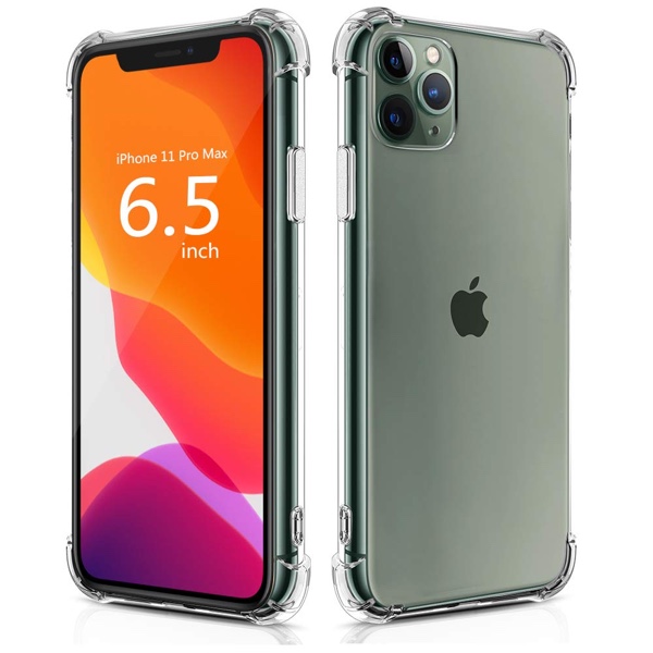 Iphone 11 Pro Max Clear Case With Drop Protection For Just 4 Perfect For Showing Off Midnight Green Color Redmond Pie