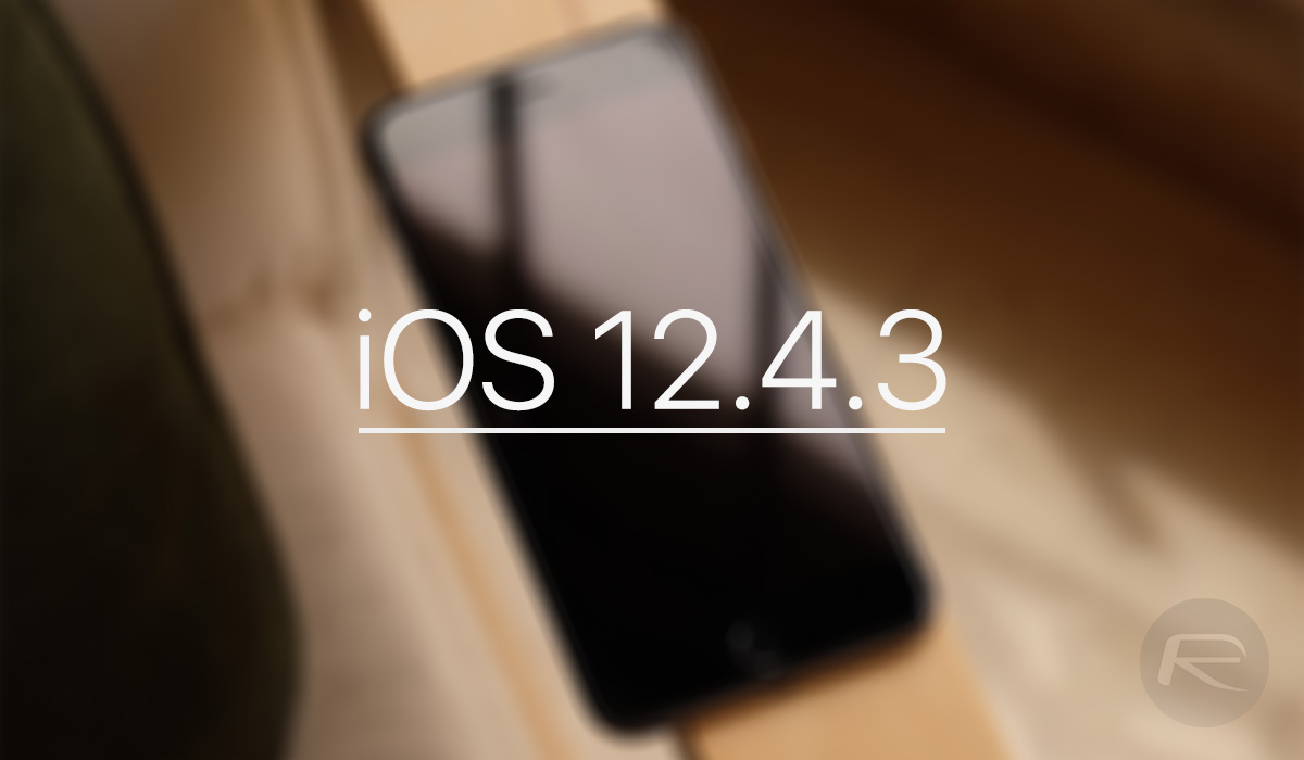 Download Ios 12 4 3 Ipsw Links Ota For Iphone 5s 6 6 Plus Ipad Mini 2 3 Air 1 Ipod Touch 6 Released Redmond Pie